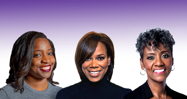 Heather Foster, Cheryle Jackson and Dorothy Tucker