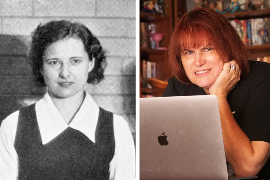 Betty Robinson and karen Topham