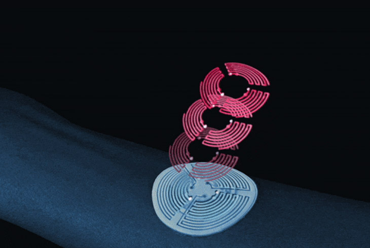 Graphic of wearable device that can dtect Cystic Fibrosis