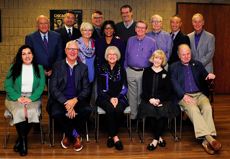 Alumni Regents posing for photo