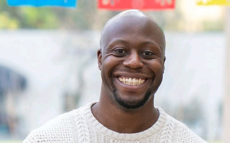 Man smiling headshot